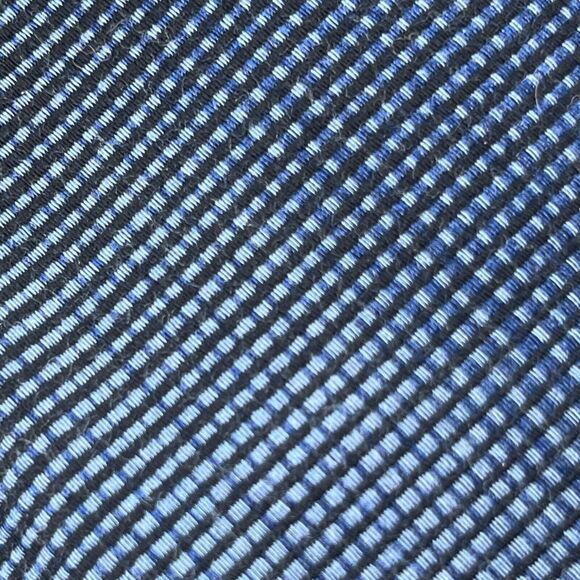 Van Heusen Mens Neck Tie Navy Blue Slim Skinny Short - Picture 3 of 11
